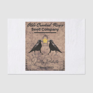  Crow Seed Co. Design Tissuepapier