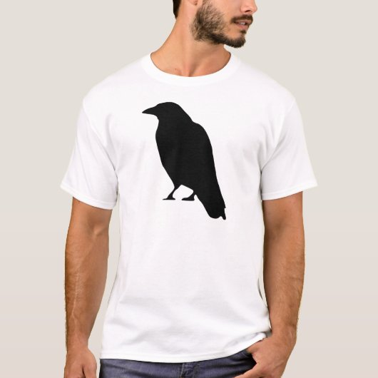 Crow Silhouette T-shirt (Voorkant)