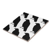 Crow Silhouette Tegeltje (Zijkant)