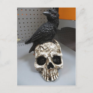 Crow & Skull Briefkaart