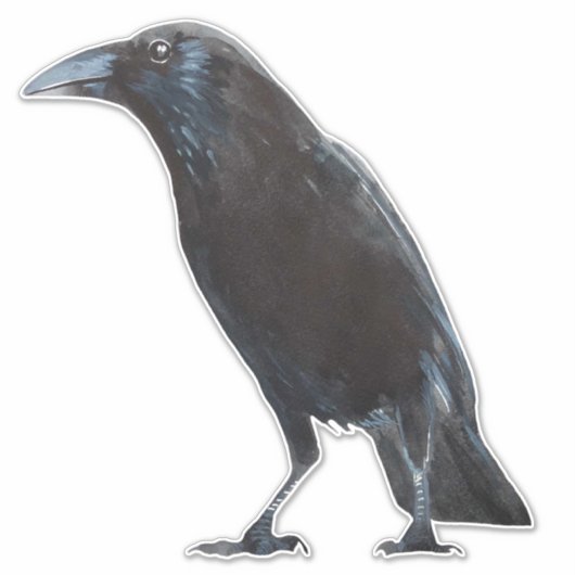 Crow sticker (Voorkant)