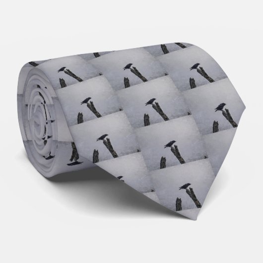 Crow Stropdas (Opgerold)