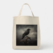Crow Tote Bag (Achterkant)