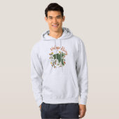 Crow Vision Mannen Hoodie Sweatshirt (Voorkant volledig)