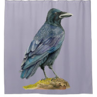 Crow Waterverf Painting