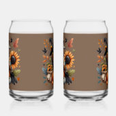 Crow Whimsical avec Citrouilles et tournesols (Droite)