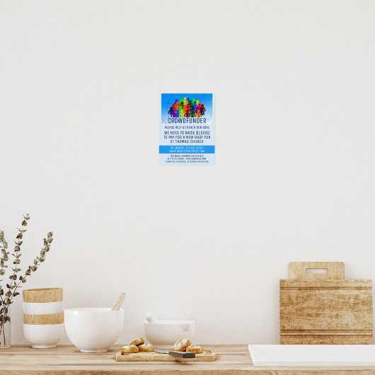 Crowd Design, Crowdfunder, Crowdfunding Poster (Keuken)