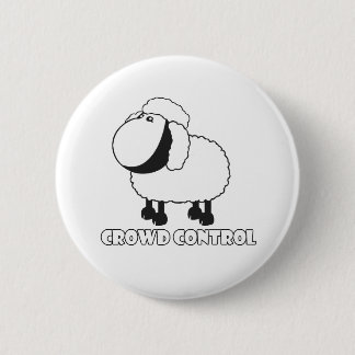 crowdcontrol ronde button 5,7 cm