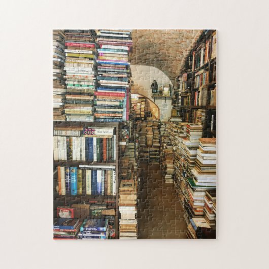 Crowded Bookstore in Zagreb Jigzaag Puzzle Legpuzzel (Verticaal)