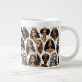 Crowé dans la Sagesse Jumbo Mug (Droite)