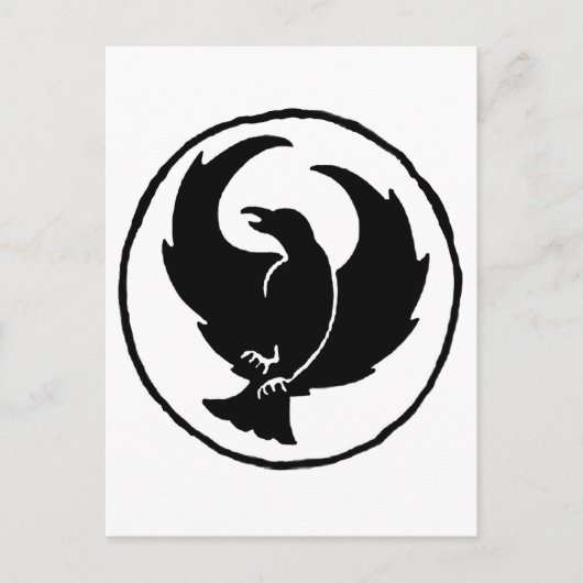 CrowFoot Coffee Briefkaart (Voorkant)