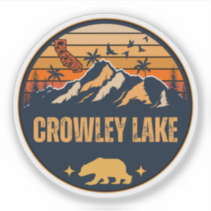 Crowley Lake, Californië Sticker