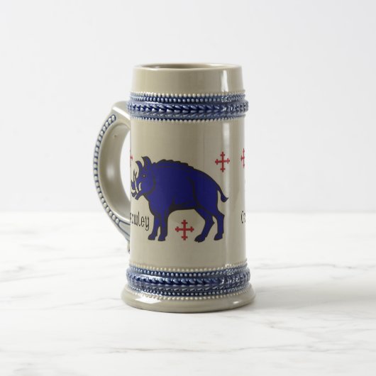 Crowley Stein Bierpul (Voorkant links)