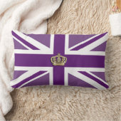 Crown and Union Jack Patriotic Cushion Kussen (Deken)