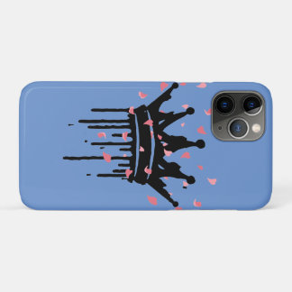 Crown bloemeniPhone Case