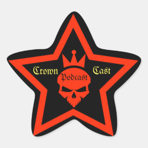 Crown Cast Podcast Stickers