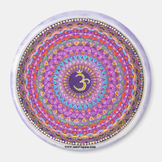 Crown Chakra Mandala magneet