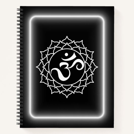 Crown Chakra Notitieboek Journal (Voorkant)