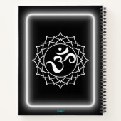 Crown Chakra Notitieboek Journal (Achterkant)