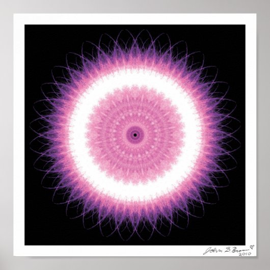 Crown Chakra Poster (Voorkant)