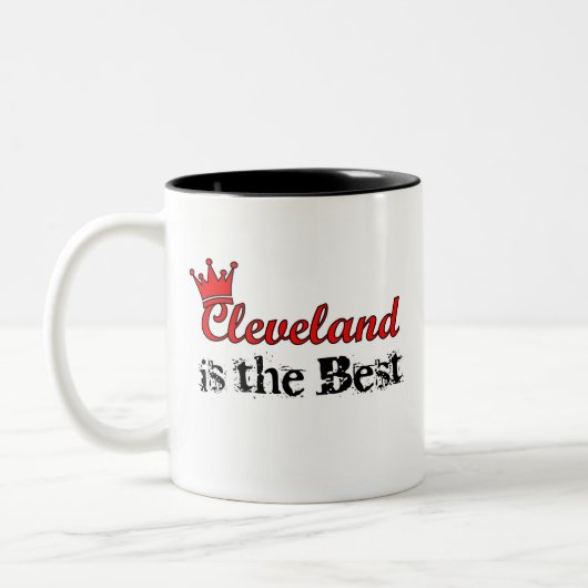 Crown Cleveland Tweekleurige Koffiemok (Links)