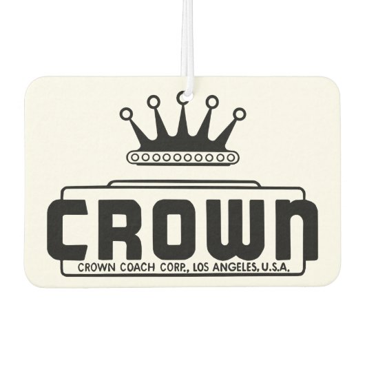 Crown Coach Air Freshener Luchtverfrisser (Voorkant)