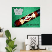 Crown Cues Poster (Thuiskantoor)
