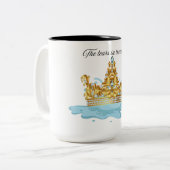 Crown Design Mug : cadeau unique pour les amoureux (Devant gauche)