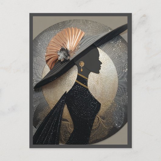 CROWN ELEGANCE #1 BRIEFKAART (Voorkant)