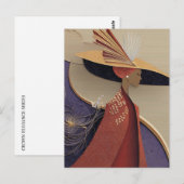 CROWN ELEGANCE #4 BRIEFKAART (Voorkant / Achterkant)