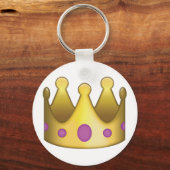 Crown emoji sleutelhanger (Voorkant)