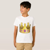 Crown emoji t-shirt (Voorkant volledig)