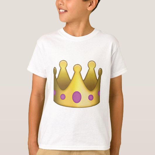 Crown emoji t-shirt (Voorkant)