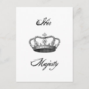 Crown_Her Majesty Briefkaart