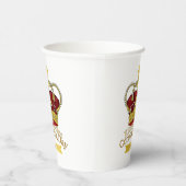 Crown Paper Cups op jaarbasis Papieren Bekers (Rechts)