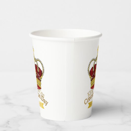 Crown Paper Cups op jaarbasis Papieren Bekers (Rechts)