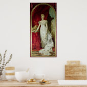 Crown Princess Stephanie van België Poster (Keuken)