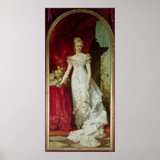 Crown Princess Stephanie van België Poster (Voorkant)