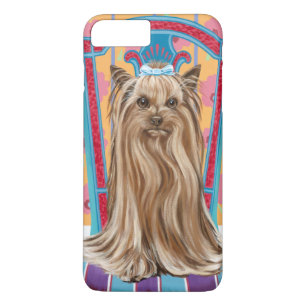 Crown Princess Yorkie iPhone 8 Plus / 7 Plus Hoesje