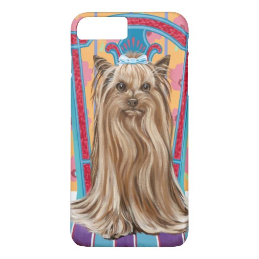 Crown Princess Yorkie Case-Mate iPhone Case (Achterkant)