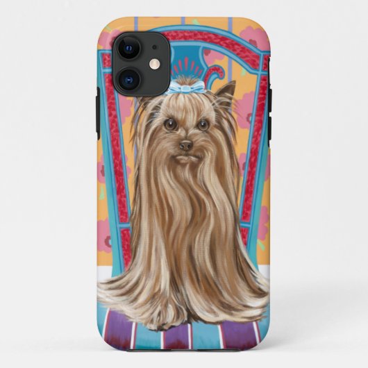 Crown Princess Yorkie Case-Mate iPhone Case (Achterkant)
