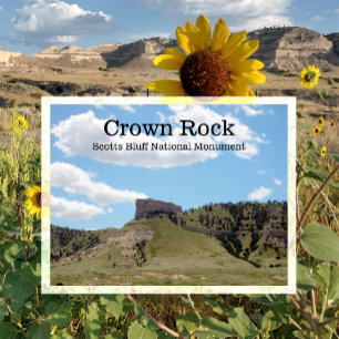 Crown Rock, Scotts Bluff National Monument, NE  Briefkaart
