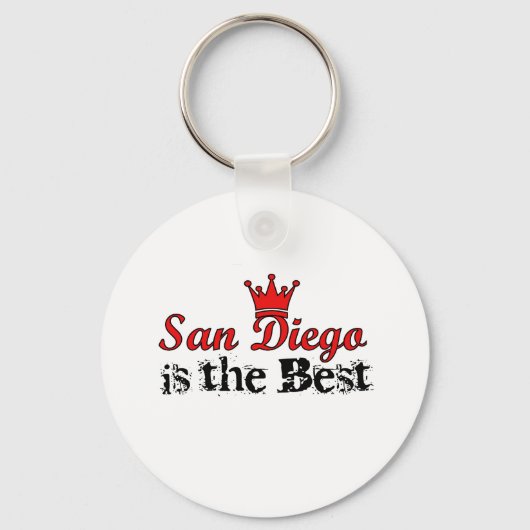 Crown San Diego Sleutelhanger (Voorkant)