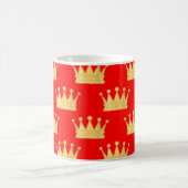 Crown Seamless Pattern Koffiemok (Center)