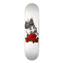 CROWN SKULL ROOS Skateboard