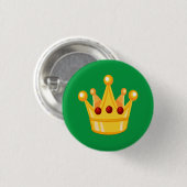 Crown Square Button (Voorkant /achterkant)