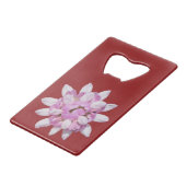 Crown Vetch #1 Kredietkaart Flessenopener (Achterkant Gekanteld)