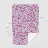 Crown Vetch Seamless Pattern Golfhanddoek (Insitu)
