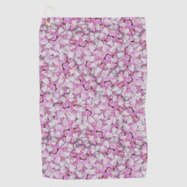 Crown Vetch Seamless Pattern Golfhanddoek