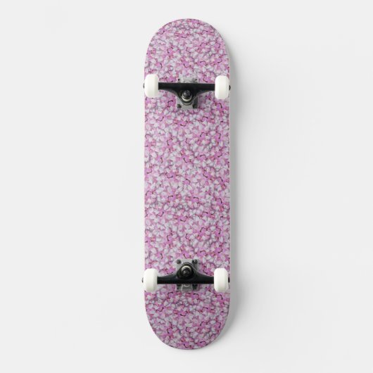 Crown Vetch Seamless Pattern Skateboard (Voorkant)